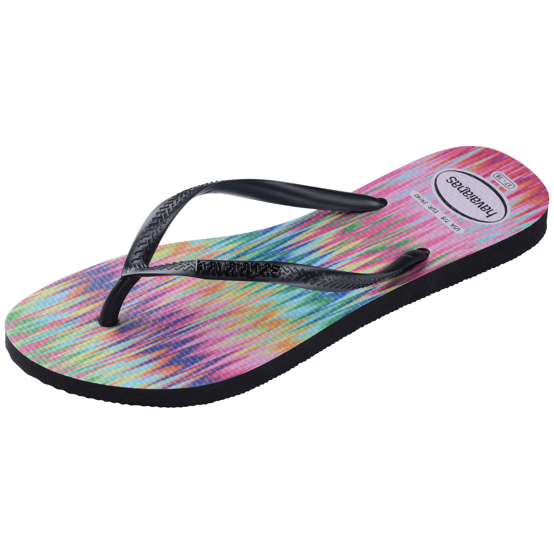 Women's Bright Slim Flip Flops