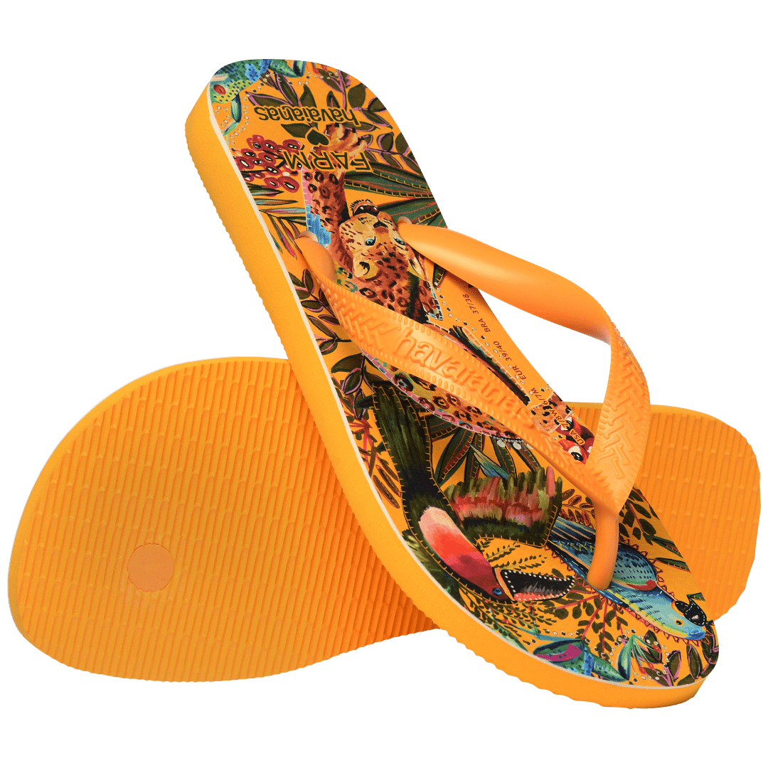 Women's FARM Rio Into the Jungle Top Flip Flops