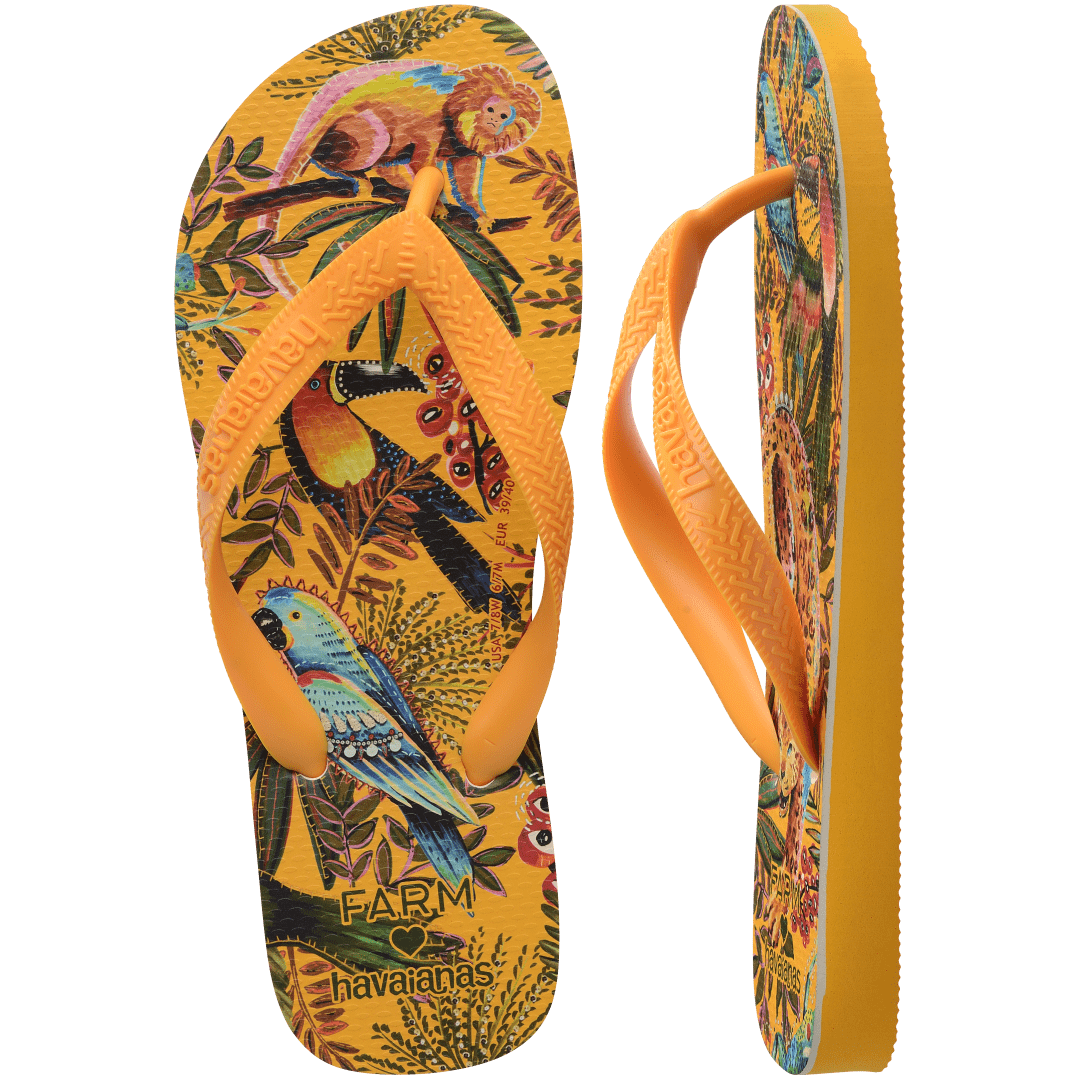 Women's FARM Rio Into the Jungle Top Flip Flops