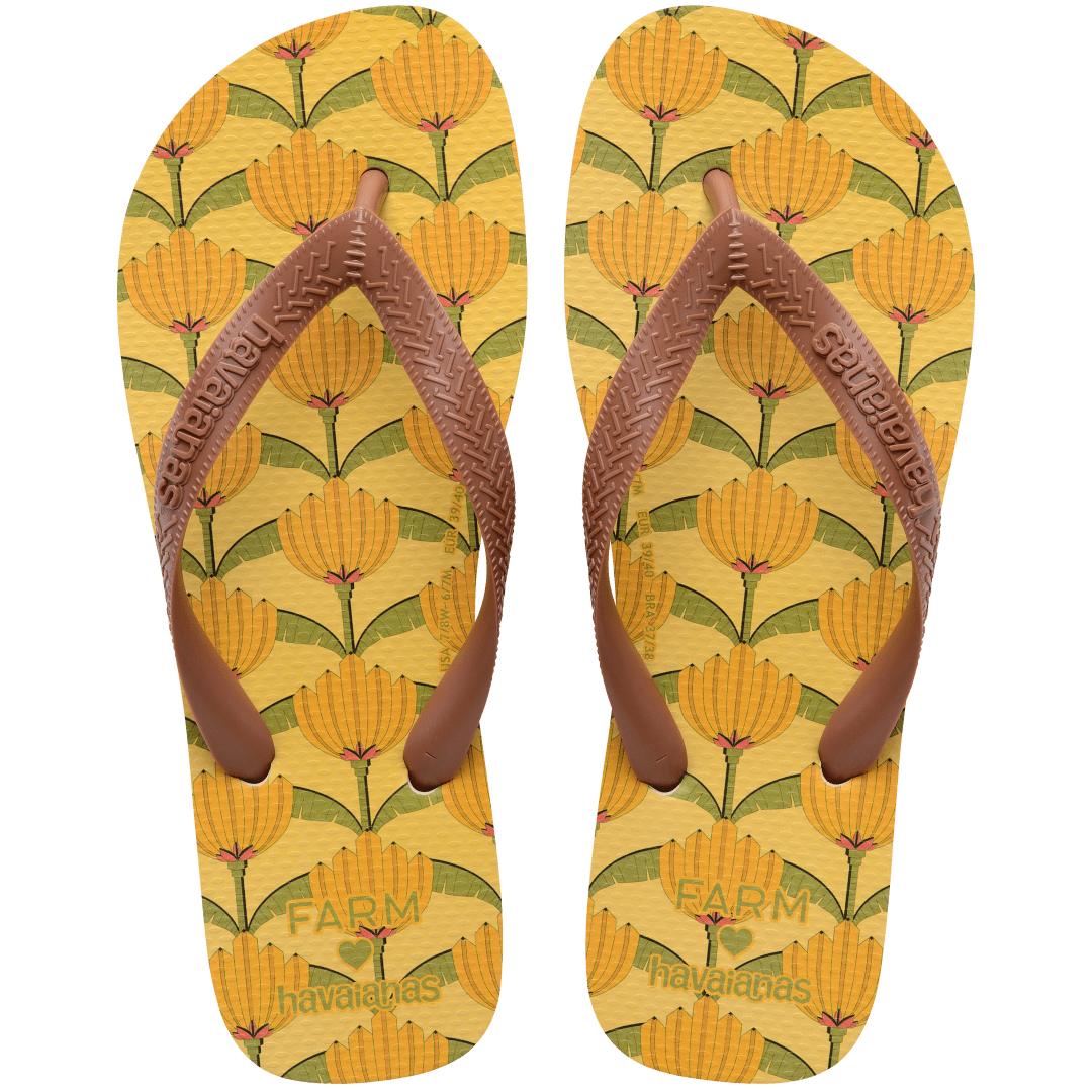 Women's FARM Rio Banana Deco Top Flip Flops