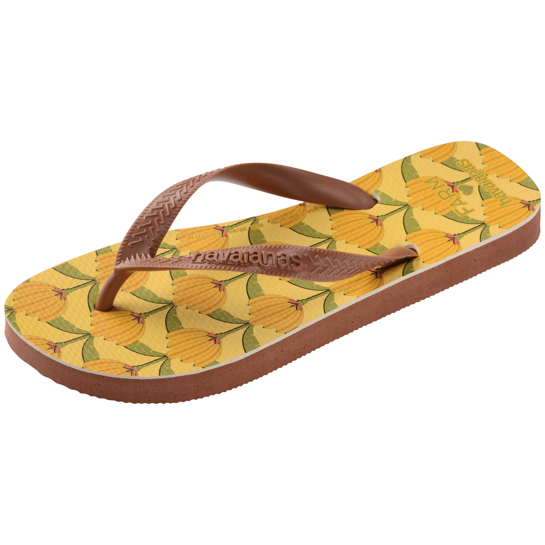 Women's FARM Rio Banana Deco Top Flip Flops