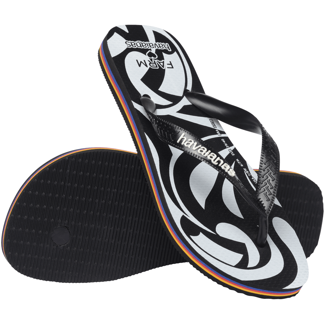 Women's FARM Rio Tucanada Rainbow Top Flip Flops