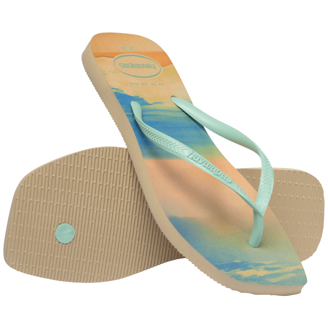 Women's Gigi Hadid Slim Square Flip Flops