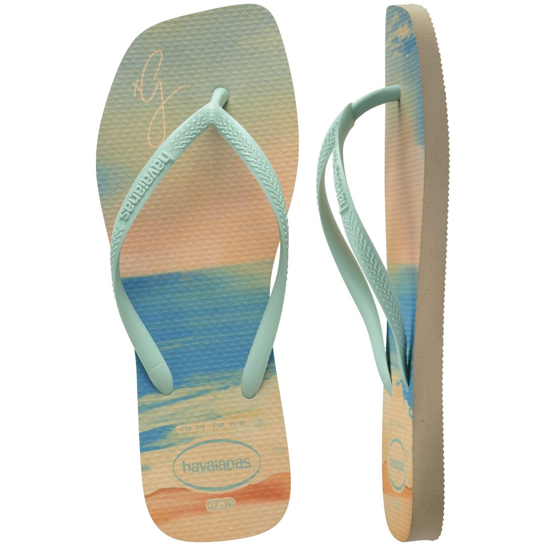 Women's Gigi Hadid Slim Square Flip Flops