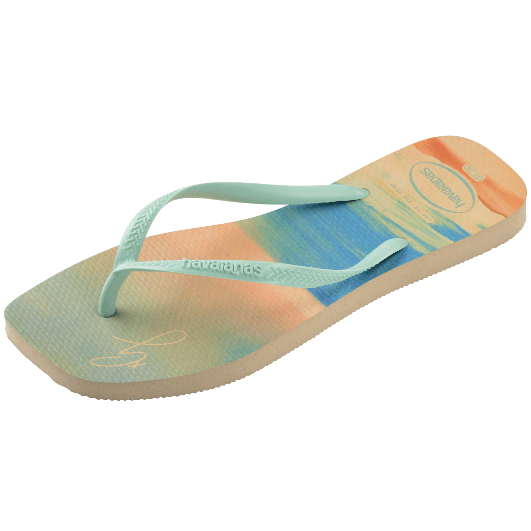 Women's Gigi Hadid Slim Square Flip Flops