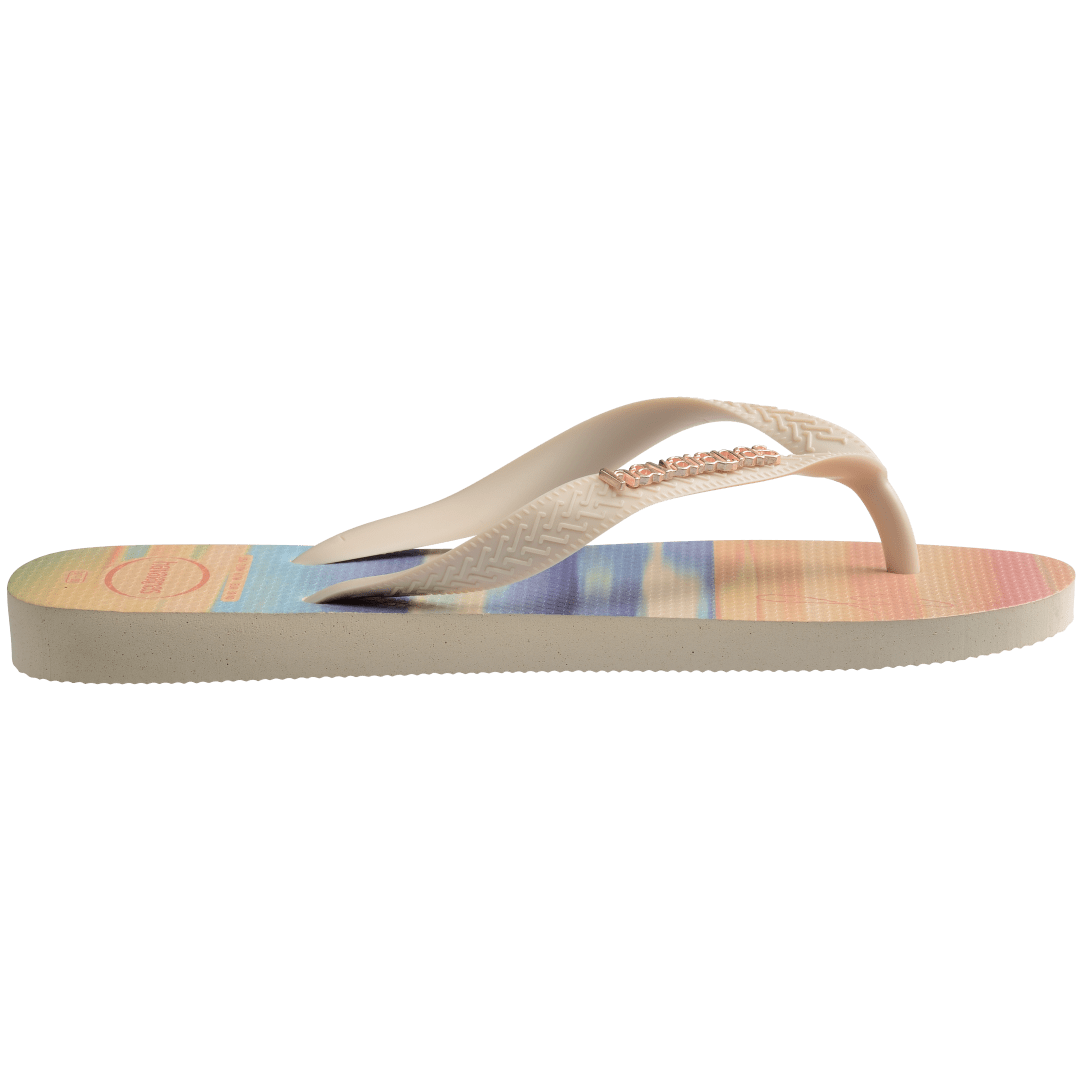 Women's Gigi Hadid Metallic Top Flip Flops