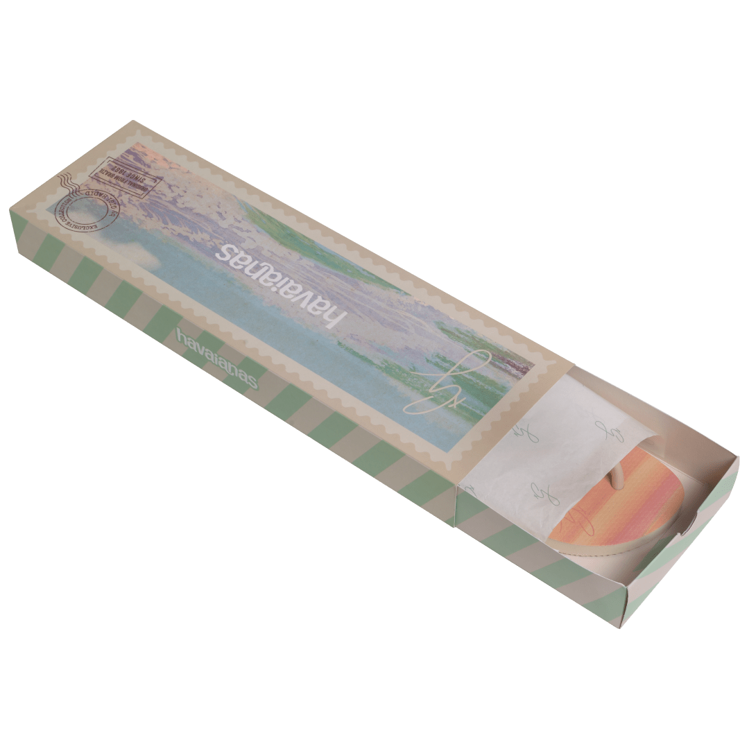 Women's Gigi Hadid Metallic Top Flip Flops