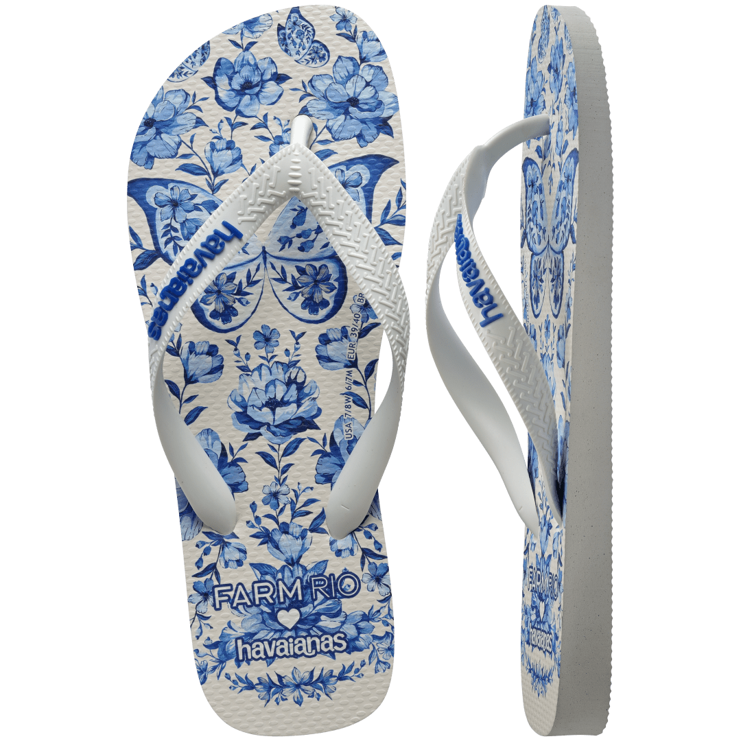 Women's FARM Rio Porcelain Garden Flip Flops